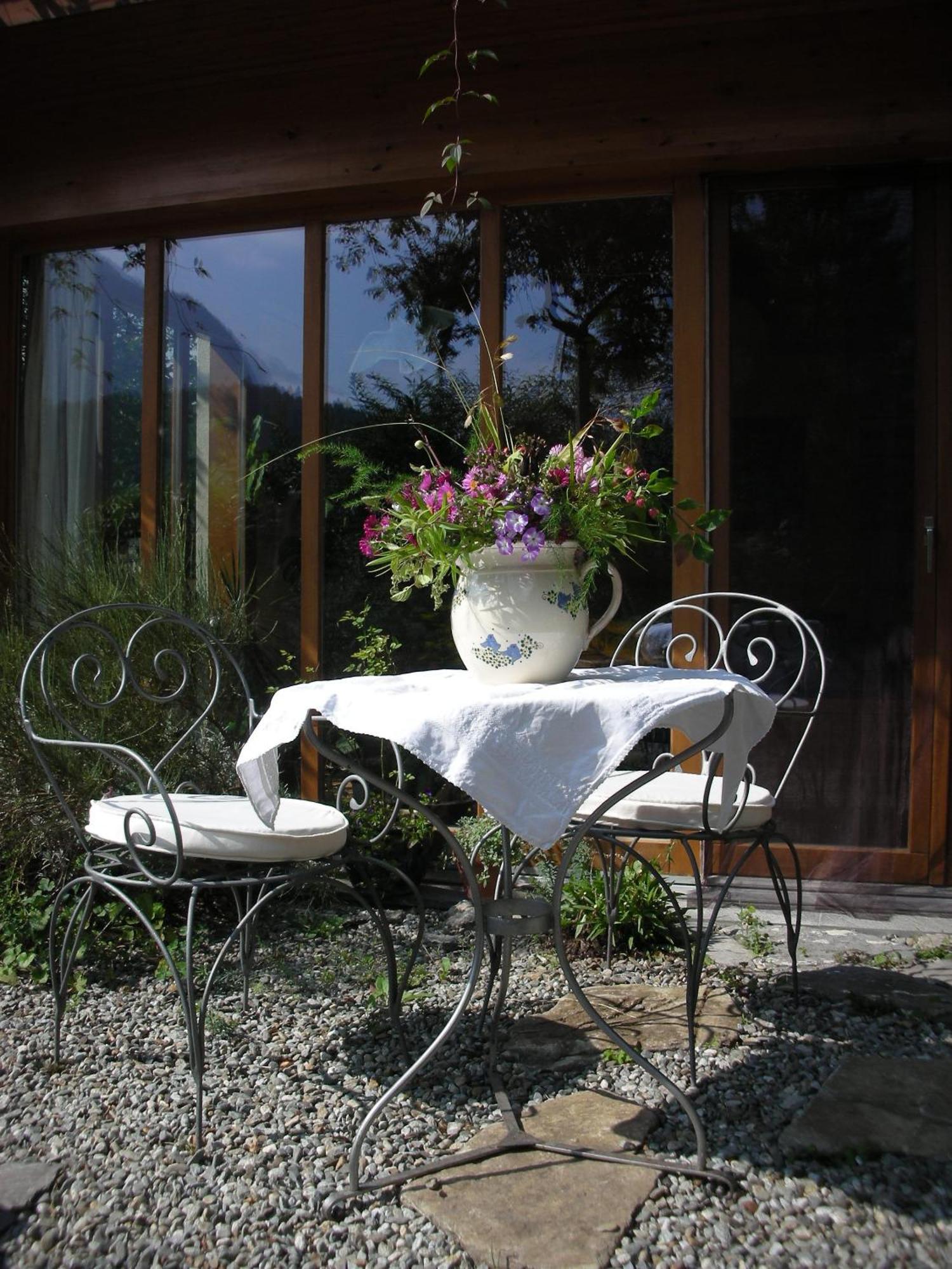 Dunkel Blaue Maus Acomodação com café da manhã Meiringen Exterior foto