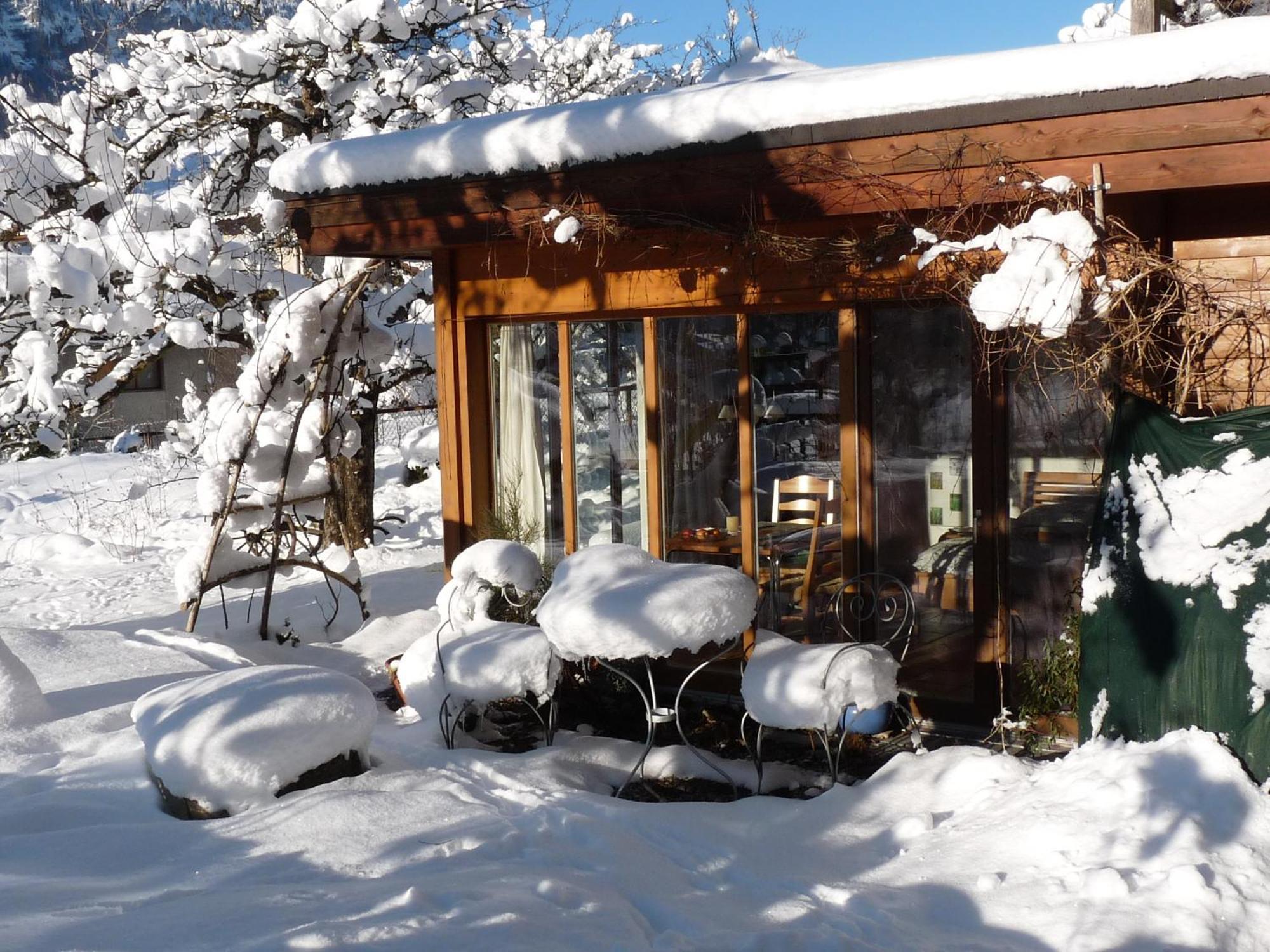 Dunkel Blaue Maus Acomodação com café da manhã Meiringen Exterior foto